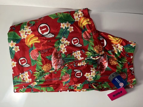 Utah Utes Men’s XL 40-42 Hawaiian Pineapple SOFT Pajama Pants NWT Cover