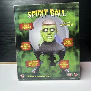 2005 Gemmy Green Monster Spirit Ball w/ Orig Box 9” Unused - Picture 1 of 5