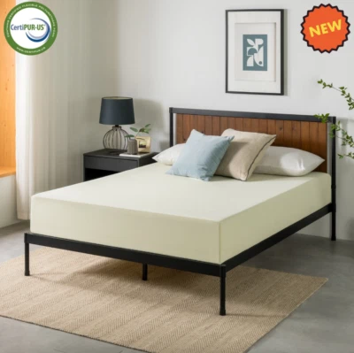 Colchón de espuma viscoelástica 10" Colchones tamaño doble De Espuma 10 Pulgadas cama de refrigeración Foto 1 de 4