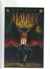 Batman: Manbat #1 VF+ 8.5 DC Comics 1995 John Bolton