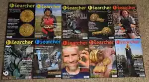 RARE THE SEARCHER Magazine 2021 2022 2023 2024 Issues UK EDITION METAL DETECTING - Picture 1 of 6