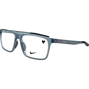 Nike 7116 Mens Plastic Eyeglass Frame 061 Matte Dark Grey Black 56-15 - Picture 1 of 5