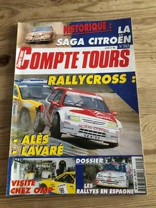 MAGAZINE COMPTE TOURS N°103 AOUT 1998 CITROEN SAGA RALLYCROSS RALLYE BUGEY WRC - Imagen 1 de 1