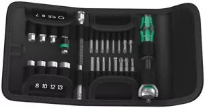 Juego de brocas driver trinquete de trinquete Wera Tools 05051045001 Kraftform ciclop compacto 1/4 - Imagen 1 de 4