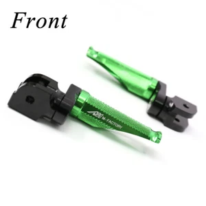 MFP Green Racing Front 1" Lowering Foot Pegs For Ninja ZX-6R 636 2024 24 - Picture 1 of 6