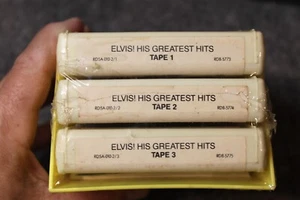 Elvis Presley Greatest Hits Tape 1-3 RD8-5773 8-Track Tape SEALED - Imagen 1 de 5