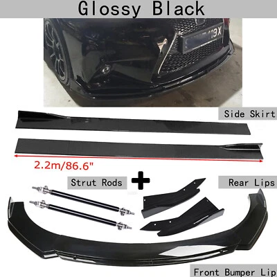 Parachoques delantero difusor alerón labial difusor faldón lateral divisor trasero para Lexus RX350 RX350 Foto 1 de 4