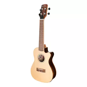 Martinez Southern Belle 6-Series Spruce Top Electric Cutaway Concert Ukulele - Picture 1 of 11