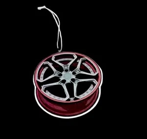 JDM Red Wheels  Air Freshener  - Bild 1 von 2