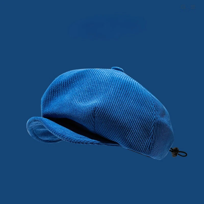 Mujeres Pana Newsboy Sombrero Gorra Pana Niño Panadero Taxista Pintor Moda Retro Nuevo Foto 1 de 4