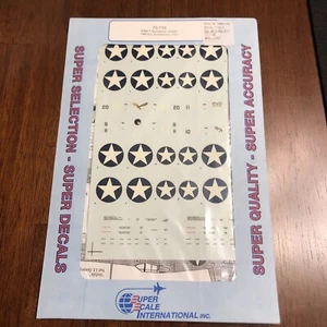 Superscale Decals 72738 Maßstab 1:72 F4U-1 Corsairs VMF-213 Guadalcanal 1943 - Bild 1 von 4