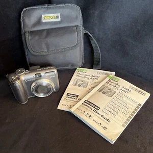 Canon PowerShot A620 7.1MP Digital Camera 32 GB SD & Manuals Tested Working - Picture 1 of 10