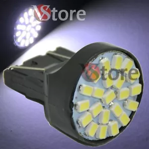 2 LAMPADA Led T20 7443 22SMD W21-5W LAMPADINA XENON AUTO Freno Stop Retromarcia - Foto 1 di 3