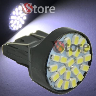 2 LAMPADA Led T20 7443 22SMD W21-5W LAMPADINA XENON AUTO Freno Stop Retromarcia - Immagine 1 di 3