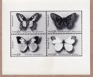 USPS press publicity photo for 13c Butterfly stamps Scott 1712-15 - Picture 1 of 1