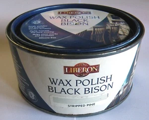 Libéron Wax Polish ‘Black Bison’ for Stripped Pine 500ml tin - Picture 1 of 1