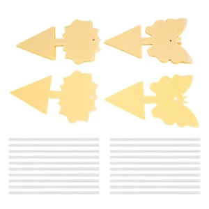 20Pcs Sticky Trap,Fruit Fly and Gnat Trap Yellow Sticky Bug Traps for Indoor/Out - Picture 1 of 6