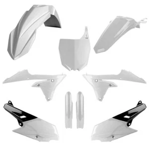 Kit de plástico Yamaha YZF 250 2014 - 2018 YZF 450 14 - 2017 con protectores de horquilla BLANCO - Imagen 1 de 1