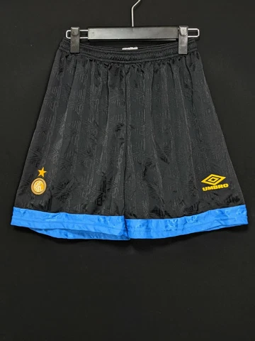 1993-95 Inter Milano Football Shorts Soccer Size:S Excellent Condition UMBRO Cover