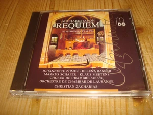 CHRISTIAN ZACHARIAS Michael Haydn Requiem MDG 24K GOLD CD Signed Signiert - Bild 1 von 2