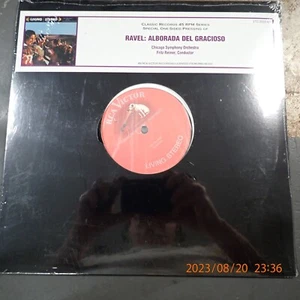 REINER RAVEL ALBORADA DEL GRACIOSO 200GRAM CLASSIC RECORDS 45RPM LSC 2222-45 - Picture 1 of 5