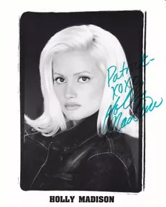 Holly Madison handsigniert signiert 8x10 Foto - für Patrick - Bild 1 von 1