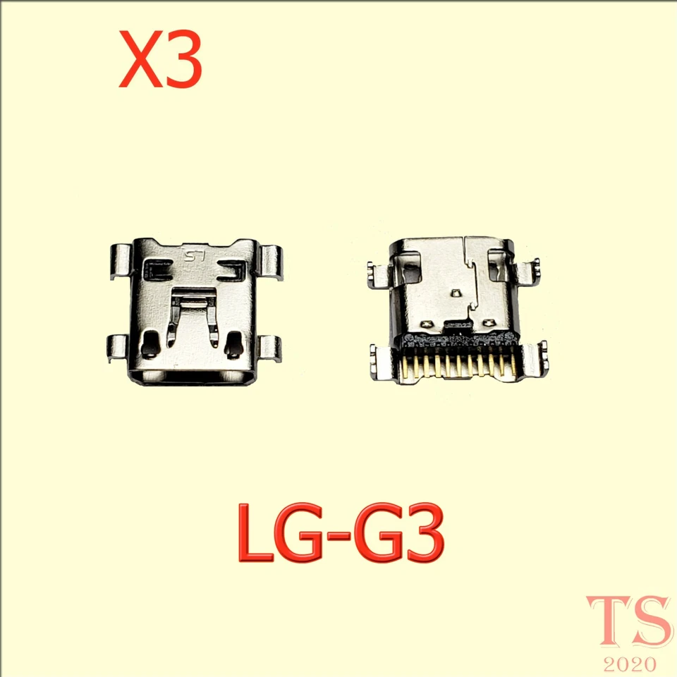 Conector Dock Cargador Micro USB Puerto de Carga LG G3 D850 D851 D855 VS985 LS990 Foto 1 de 2