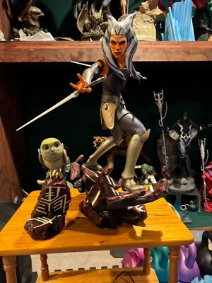 Figura Sideshow Collectibles Ahsoka Tano Exclusiva Formato Premium Foto 1 de 4