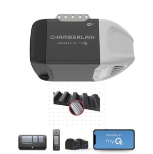 1/2 HP Wi Fi Smart Chain Belt Durable Garage Door Opener w/ Remote Control - Picture 1 of 6
