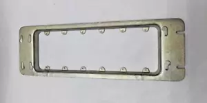 Steel City 6-gang Electrical Box Cover Blank - Picture 1 of 8