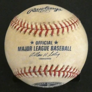 Gioco NY Yankees 2009 usato baseball 15 maggio Yankees 5 gemelli 4 da Ball Boy - Foto 1 di 8