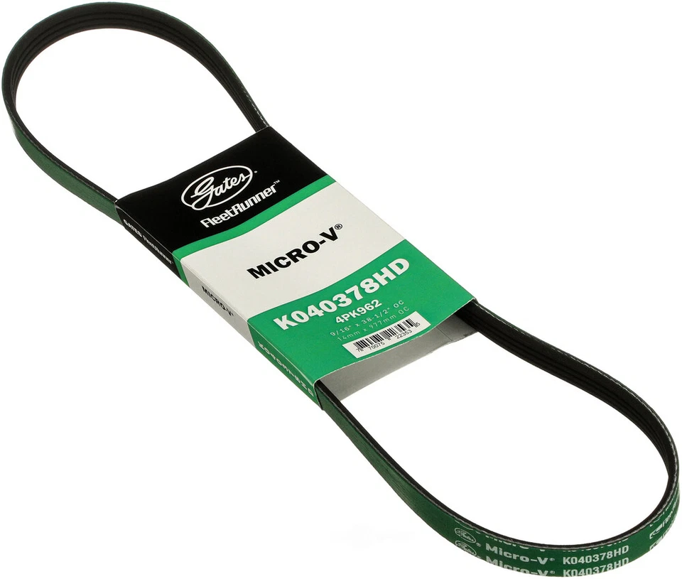 Serpentine Belt-Fleetrunner Heavy Duty Micro-V Belt Gates K040378HD