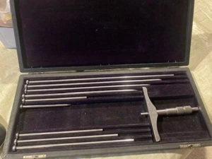 Brown and Sharpe No. 608 3-12" Depth Micrometer Vintage Made in USA! - Picture 1 of 6