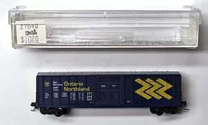 MTL Micro-Trains 27040 Ontario Northland ONT 7629 50 foot plug door boxcar - Picture 1 of 1