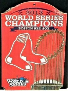 Boston Red Sox 2013 World Series Champions Wood Decor Sign - MLB - Picture 1 of 2