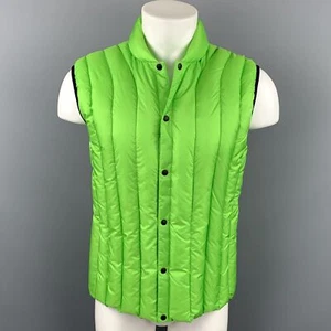 VICTORINOX Size L Green Quilted Polyester Vest - Picture 1 of 4