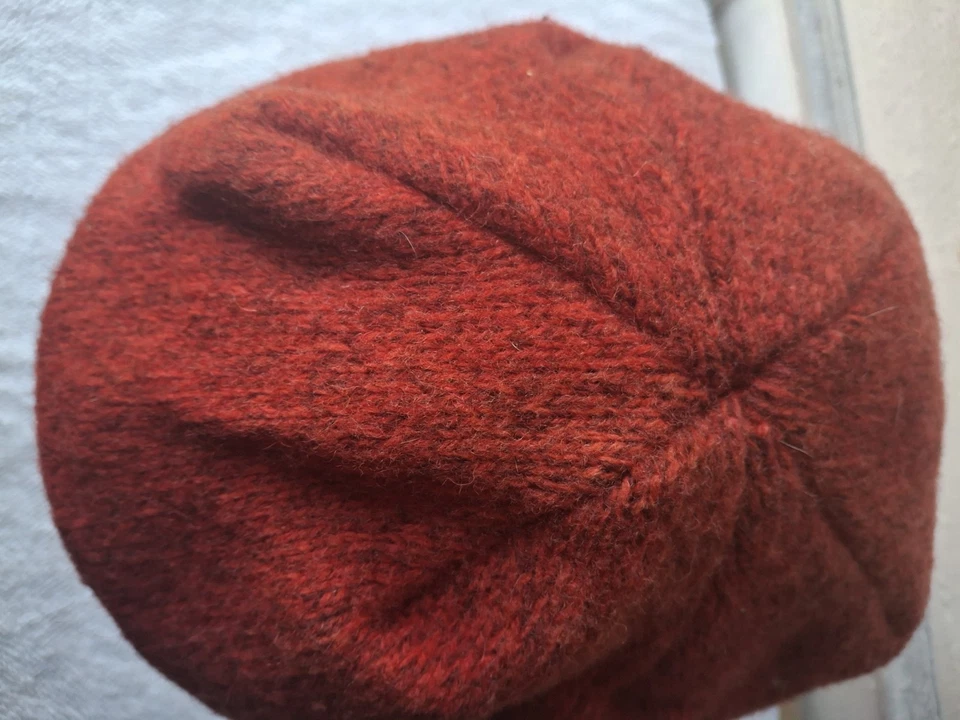 Шляпа L L Bean красная шерстяная смесь взрослый размер - Изображение 1 из 3