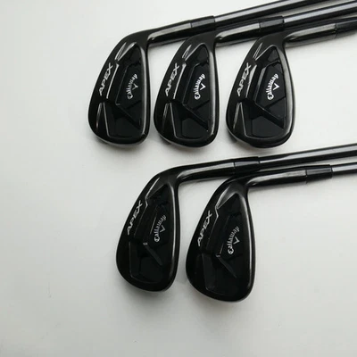 Used Callaway Apex 21 Black Iron Set / 6 - PW / Regular Flex - Image 1 of 4