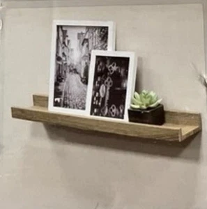 HARBORTOWN INDUSTRIES, Gallery Ledge. Acabado lavado gris. 23”x4”x2”. NUEVO. - Imagen 1 de 11