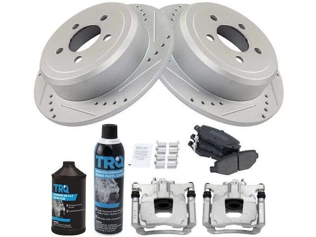 Rear Brake Pad Rotor and Caliper Set For 2007-2011 Dodge Nitro 2008 2009 ZG379RG - Image 1 of 1