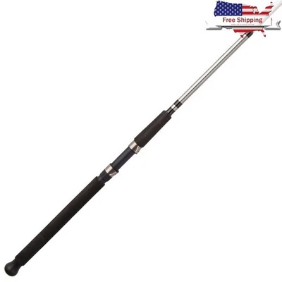 Bigwater 12ft Medium Heavy Spinning Rod Durable Glass Blanks 2 Piece Fishing Rod - Image 1 of 4