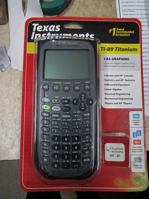 New Texas Instruments TI-89 Titanium Graphing Calculator - Original Packaging - Image 1 of 2