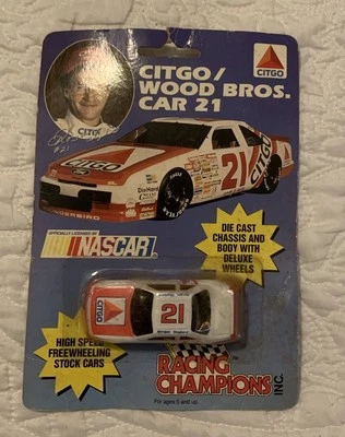 Гоночные чемпионы Citgo Wood Bros автомобиль No21 Nascar Ford Thunderbird новый в упаковке - Изображение 1 из 3