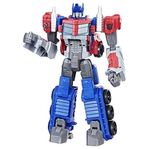 Optimus Prime 11 Inch Cyber Commander Transformers Action Figure Kids Toy - Foto 1 di 6