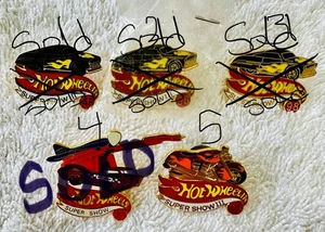 Hot Wheels Super Show Sky Show Car and Motorcycle Pin Limited 1 of 200 - Bild 1 von 3