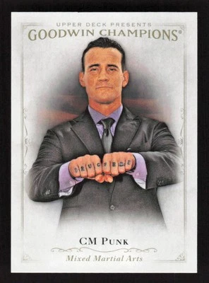 CM Punk 2016 Upper Deck Goodwin Champions #13 Foto 1 de 2