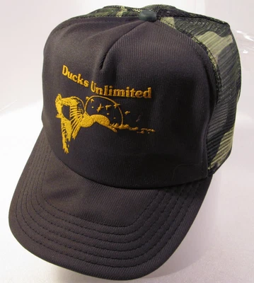 Sombrero de Camionero Ducks Unlimited Para Hombres Forrest Verde Camuflaje Malla De Colección Gorra de Caza Foto 1 de 4