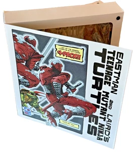 Paquete de 4 figuras de acción BST AXN Teenage Mutant Ninja Turtles Mikey, Leo y el pie - Imagen 1 de 6