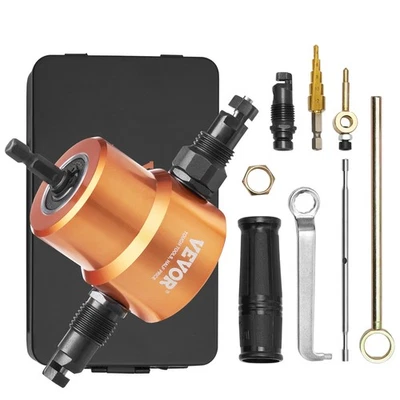 VEVOR Double Head Sheet Nibbler Metal Cutter Power Drill Attachment Cutting Tool - image 1 of 4