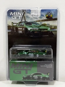 Mini GT Nissan LB-ER34 Super Silhouette Skyline Salão Diecast Brasil Exclusive - Picture 1 of 2